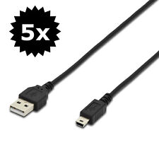 5x Ladekabel Mini USB-