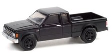 CHEVROLET S-10 Extended Cab - Black Bandit - 1988 - blackdull - Greenlight 1:64