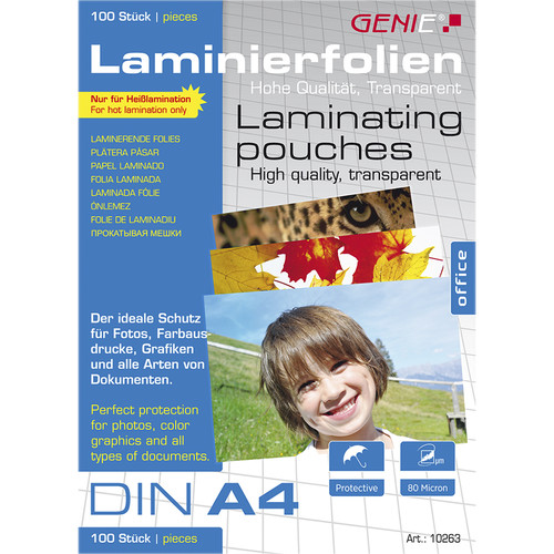 100 genie laminierfolien - 100,
