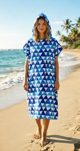 Surf poncho mit - surf, kapuze