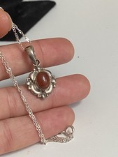 Alte 925 Silber Kette Mit