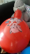 50 XXL riesen Luftballons 45cm rot Cattex 19" Tiger Zebra Katze Verpeilus Cat