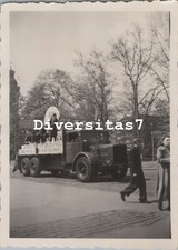 Foto, Lkw mit Pritsche in
