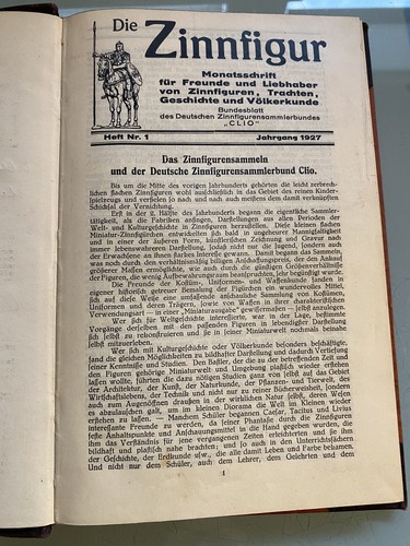Rar 1927 die - 1927, zinnfigur