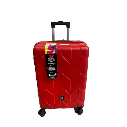 Koffer hartschalentrolley rot - koffer,