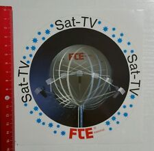 Aufkleber/Sticker: Sat TV -