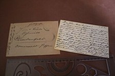 alter Feldpostbrief mit Foto