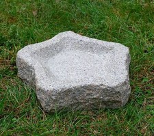 Vogeltränke Granit pink rosé