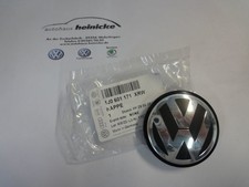 Original VW Emblem Abdeckkappen für Alufelge - Felgendeckel - 1J0601171 XRW