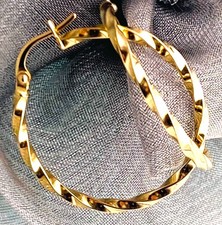 26 mm Creolen  750 Gelbgold 18