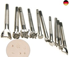  20pcs DIY Leder Prägestempel Set Punzierstempel Punziereisen Set Leder  