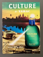 Culture by Tabac Eau de Toilette Werbeanzeige 1997 Vintage Ad Werbung Reklame