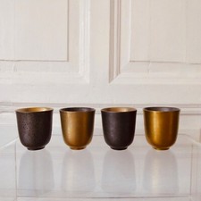 4 Porzellan Tee Tassen Becher Set Japandi Werner Voß Ceylon