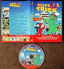 DVD 4x Defa Trickfilme, Alarm im Kasperletheater, Der arme Müller, Alles Trick 1