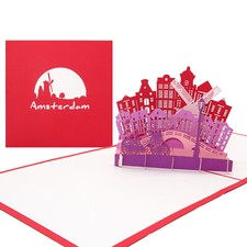 Pop Up Karte "Amsterdam"