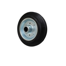 100 mm Vollgummi Rad Ersatzrad Rolle Gummirad für Transportrollen