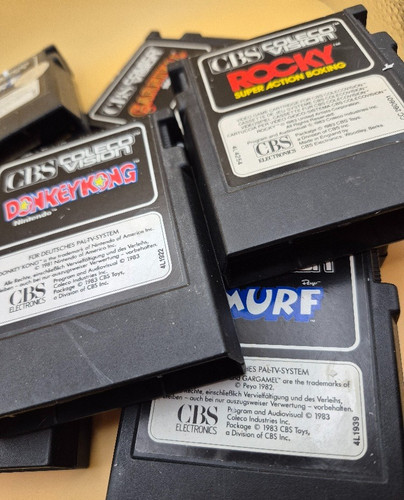 Cbs coleco vision spiele - cbs,