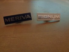 Opel Pin Logo silbern, ohne Halter, Meriva, Signum und Team 2003, 2004, 2005