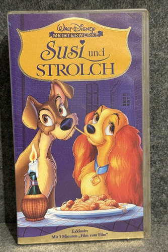 Vhs walt disneys susi - walt,