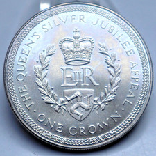 ISLE OF MAN: 1 Crown 1977: 25
