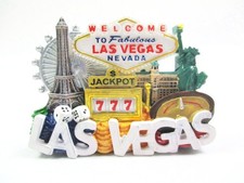 Las Vegas Poly Magnet Souvenir