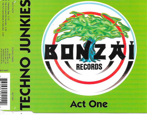 Techno junkies act one cd - one,