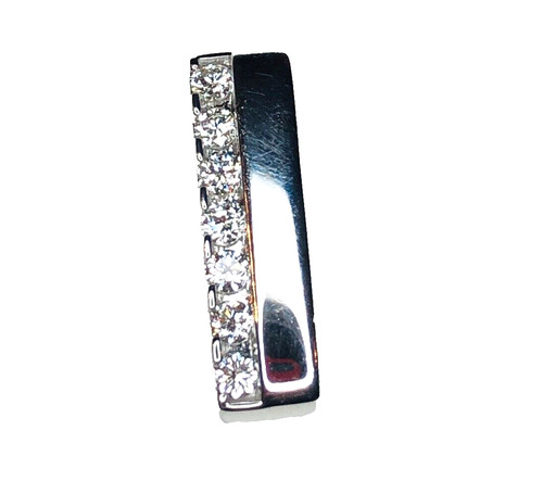 Stab diamant anhänger - stab,