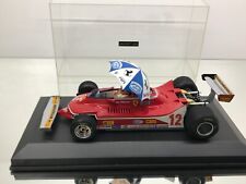 EXOTO 97075 FERRARI 312 T4 F1 USA 1979 #12 VILLENEUVE +UMBRELLA 1:18- GOOD IN SC