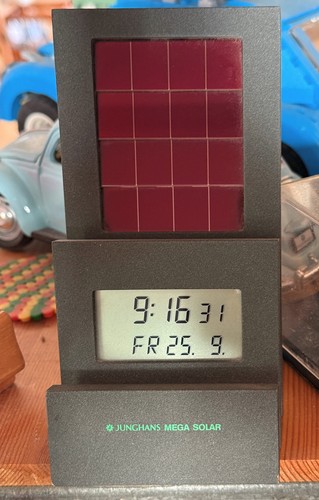 Junghans mega solar tischuhr - junghans,
