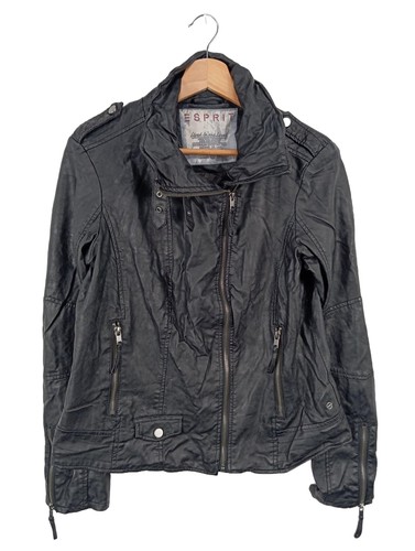 Esprit kunstlederjacke damen - kunstlederjacke,