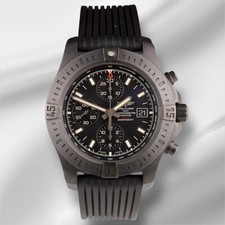 Breitling 44mm Colt Chronograph Schwarz PVD Zifferblatt Automatisch Herren Uhr