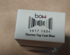 Thermo Nagellack Trio BOW. Farbwechselnd von Beige auf Braun fast schwarz.15 ml