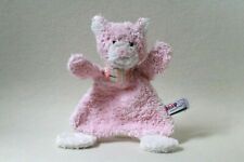 Sigikid Hipp Katze rosa weiß Frottee Schnuffeltuch Schmusetuch Kuscheltuc (T192)