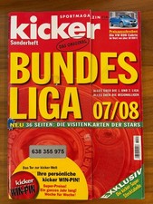 Fußball-Magazin: Kicker Bundesliga 07/08, Innenteil sehr gut erhalten