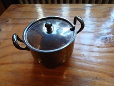 Hotelsilber Topf mit Deckel GOWE 90 CL 90er Silberauflage