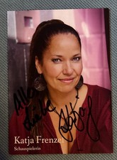 Autogrammkarte Katja Frenzel 2025 handsigniert Rote Rosen 