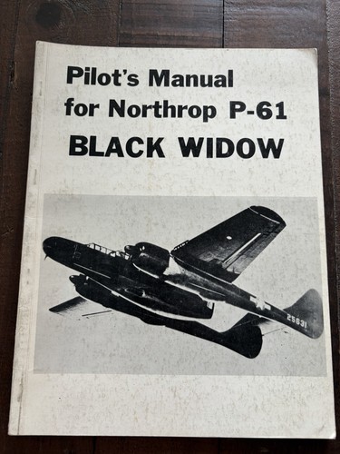 Pilot manual for northrop - pilot's,