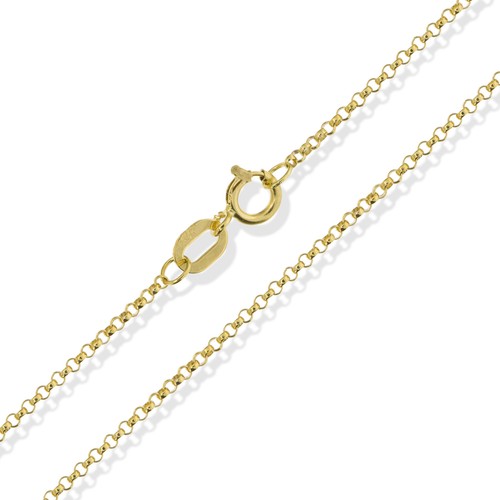 375 9kt gold 20 - gold, rund