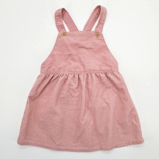 H&M Mädchen Latzkleid Trägerkleid Cord aus 100% Baumwolle in Gr. 74/80 (9-12 M)