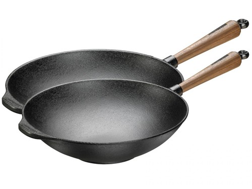 Skeppshult gusseisen wok - gusseisen,