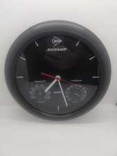 Dunlop Uhr Wanduhr mit
