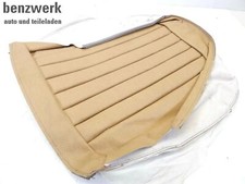 Mercedes W123 Sitzbezug Sitzfläche Sitz vorne Leder Dattel NEU NOS✔️
