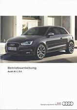 AUDI  A1 / S1 / Sportback Betriebsanleitung 2015 2016 Bedienungsanleitung 8X BA