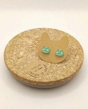 Ohrringe Ohrstecker Frosch Klein