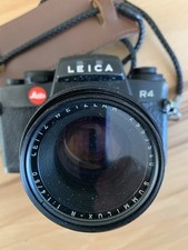 Leica R4 Body m. Summilux R 1:1,4/50 Leitz Wetzlar u. Leica R4 Motorwinder