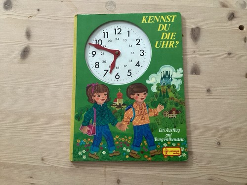 Lernbuch kennst die uhr - lernbuch, du