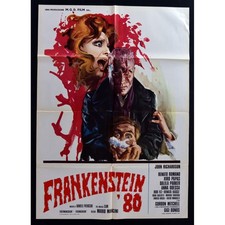 Werbeplakat Frankenstein 80 Mario Mancini Xiro Papas Odessa Bonos Kascè M390
