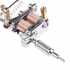 TÄTOWIERMASCHINE / TATTOO - ANHÄNGER MIT KETTE - BLICKFANG - SCHMUCK 