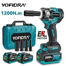 1200Nm Akku Schlagschrauber Akkuschrauber Reifenwechse Bürstenlos Für Makita 18V