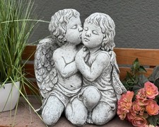 Frostfeste Steinfigur Engel